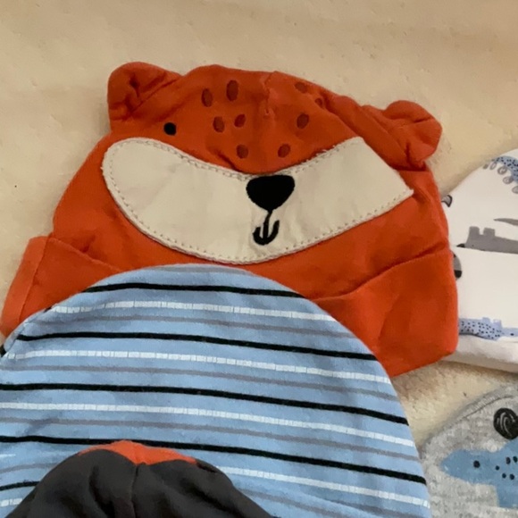 Kids' Fun Animal and Striped Hats Set - Picture 5 of 7